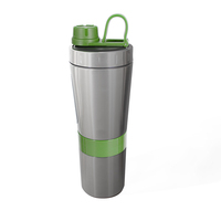 Gourdes d'eau Chic 2026 – Bouteille d'eau de sport d'extérieur en acier inoxydable à paroi simple détachable pour la consommation
