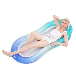 Flotador Inflable <span class=keywords><strong>de</strong></span> Malla para <span class=keywords><strong>Piscina</strong></span>, Hamaca Flotante <span class=keywords><strong>de</strong></span> PVC Económica, 158x86cm, Capacidad <span class=keywords><strong>de</strong></span> 100-500kg - Product Image 3