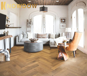 KNOWDOW <span class=keywords><strong>Parquet</strong></span> en bois véritable de chêne/noyer/acacia de couleurs grises pour les appartements et villas de luxe. - Product Image 1