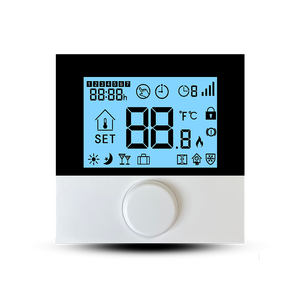 Gran oferta WIFI inalámbrico RF radiofrecuencia vida inteligente pantalla LCD Agua Calefacción Hidrónica termostato <span class=keywords><strong>opentherm</strong></span> con <span class=keywords><strong>Tuya</strong></span> - Product Image 1