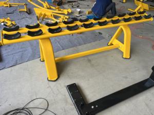 GNS-5812 İki Katlı Çelik Dambıl Rafı - Vücut Geliştirme İçin Güçlü Ticari Spor Salonu Ekipmanı - Product Image 5