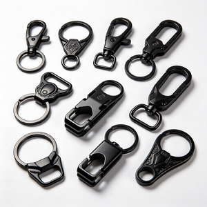 Porte-clés en acier inoxydable usiné sur commande CNC avec accessoires de fixation pour sac de vélo selon votre dessin - Product Image 1