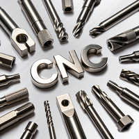 Usinage CNC de pièces sur mesure en acier inoxydable et aluminium de précision, tournage et fraisage à quatre et cinq axes avec services de perçage