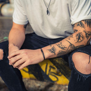 Bracelet en corde réglable unisexe mousqueton fait main Bracelet de cheville de plage surfeur cadeau pour homme - Product Image 3