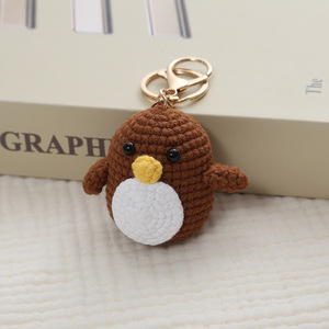 Giocattoli Amigurumi all'Uncinetto, Peluche a Forma di Pinguino, Portachiavi, Bambole Amigurumi, Giocattoli Kawaii, Ciondoli per Borse - Product Image 6