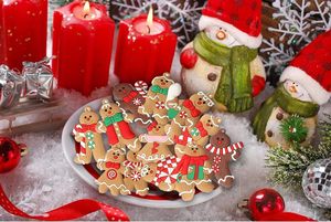 12 <span class=keywords><strong>d</strong></span>écorations de Noël en forme <span class=keywords><strong>d</strong></span>'hommes en <span class=keywords><strong>pain</strong></span> <span class=keywords><strong>d</strong></span>'épices, pendentifs pour sapin, <span class=keywords><strong>d</strong></span>écorations de Noël pour la maison, cadeau du Nouvel An 2026, Navidad <span class=keywords><strong>Noel</strong></span> - Product Image 4