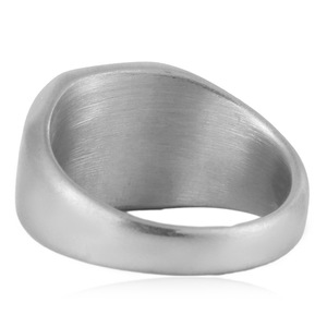 yunnique Men's <b>Titanium</b> Steel <b>Ring</b> Geometric Square Shape Plain Band Gift Jewelry FY27015 - Product Image 3