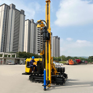 EVER STAR HXR7 Unité de palissage à vis diesel à haut rendement, vitesse de palissage 2 m/min, nouveau moteur, pompe, marteau, moteur hydraulique hélicoïdal - Product Image 5