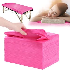 Draps de <span class=keywords><strong>table</strong></span> jetables en tissu non tissé pour <span class=keywords><strong>massage</strong></span> médical et spa, préemballés en rouleau pour hôpitaux et salons de beauté - Product Image 1