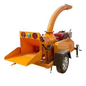 Garten maschinen Holzhacker Kompakt traktor Blatt und Zweig Mulcher 10 PS Hydraulic Chipper Shredder