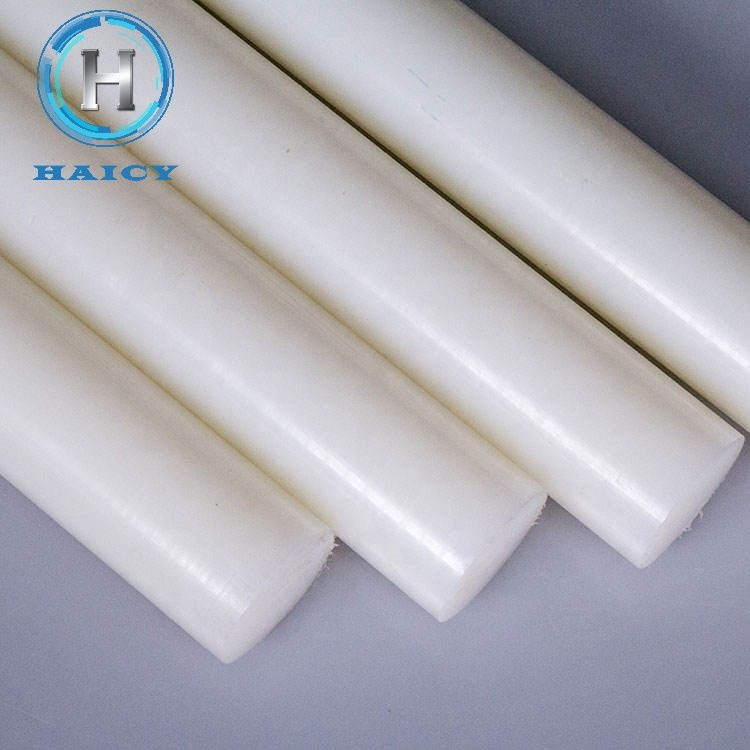 Haicy, китайский производитель, белый 100% натуральный ПВДФ высокопрочный жесткий пластиковый стержень