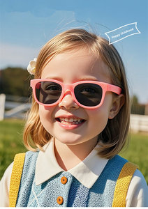 All'ingrosso occhiali da sole all'aperto per bambini con UV400 polarizzazione Logo personalizzato nuovo stile gradiente Tac Frame in viola rosso <span class=keywords><strong>blu</strong></span> - Product Image 2
