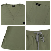 Accessoires exclusifs pour soignants, tenues d'hygiène hôtelière, tissu dobby tissé, couleur unie, pour médecins, infirmières, usage hospitalier unisexe