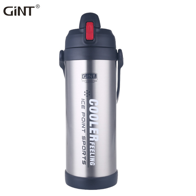 Gint 1.6L Vacuum Flask Outdoor Stainless Steel Pot Camping Kettle with Lid