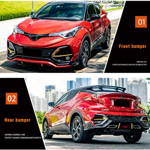 Kits de pare-chocs de voiture en gros pour <span class=keywords><strong>Toyota</strong></span> <span class=keywords><strong>CHR</strong></span> 2018-2020 non peints - Product Image 5