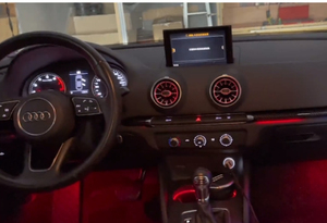 Adatto per <span class=keywords><strong>Audi</strong></span> <span class=keywords><strong>A3</strong></span> <span class=keywords><strong>2013</strong></span> - 2020 Lampada Bocchette di Aerazione Illuminazione Interna Auto Ricambio Rimovibile Colore Magico Accessori per Auto - Product Image 3