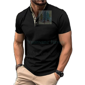 Camiseta Casual de Verano para Hombre, Manga Corta, Holgada, Tejida, 180 Gramos, Diseño Liso, Venta al Por Mayor - Product Image 1