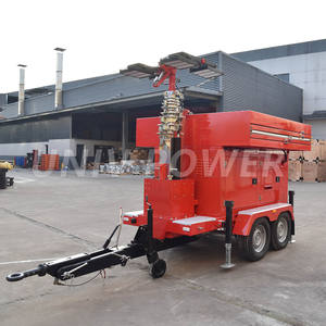 Remolques de torre de iluminación portátiles ecológicos Torres de luz LED solares en <span class=keywords><strong>alquiler</strong></span> - Product Image 3