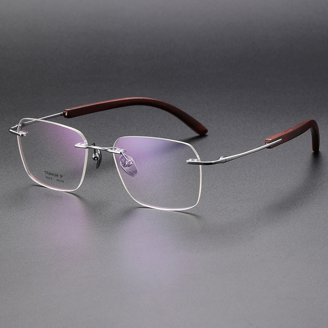 H2315 Sandalwood Classic Oversized Square Eyeglasses Frames Custom Own Logo Anti Blue Light Glasses Wholesale Fashion Lentes