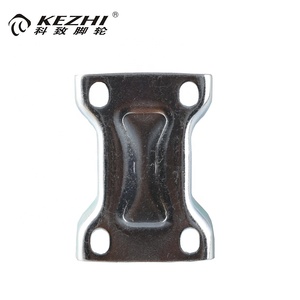 Complete specifications medium duty double ball caster plate fix pu caster and wheels - Product Image 2