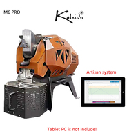 Torréfacteur à café électrique KALEIDO M6S PRO 200-700g, usage commercial, machine à torréfier le café pour les cafés, application automobile, livraison gratuite