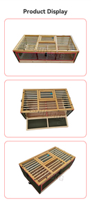 Cage à pigeons de course de haute qualité en bois, cage à oiseaux multi-tailles pliable, cages à pigeons à vendre - Product Image 6