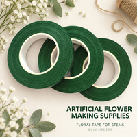 Fournitures pour la fabrication de fleurs artificielles, rubans adhésifs en papier pour tiges florales, pour bouquets faits main, artisanat DIY, entreprises et commerce de gros