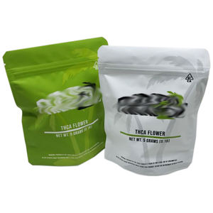 Remise personnalisée Bandes abdominales mates de qualité alimentaire Sac pochette debout avec fermeture éclair Mylar Doypack pour oreillers literie parapluies - Product Image 4