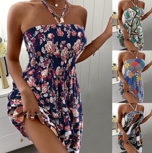 Vestido Halter sin Mangas Sexy de Moda de Verano Popular para Mujer - Product Image 2