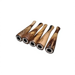 Pipa de Tabaco Hecha a Mano, Duradera, Ecológica, de Estilo Clásico, de Madera Natural Premium - Product Image 1