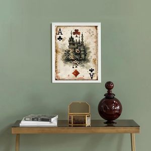 Kit de Peinture Diamant Brillant Personnalisé Songwoo Factory : Château As de Pique Vintage pour Adultes - Product Image 3