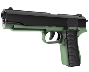 ปืนของเล่นยิงกระสุนนิ่ม รุ่น 2023 Hot Blowback Shell Throwing แบบอัตโนมัติเต็มรูปแบบ <span class=keywords><strong>1911</strong></span> <span class=keywords><strong>Colt</strong></span> Shell Throwing Gun Sand Hawk ขายส่ง - Product Image 1