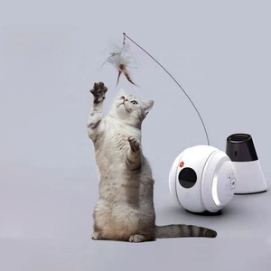 Độ Nét Cao Nhỏ Gọn Đồng Hành <span class=keywords><strong>Robot</strong></span> Sphere Mạnh Mẽ Được Thiết Kế Vui tươi Tương Tác Pet Đồ Chơi Cho Chó Mèo Làm Silicone - Product Image 1