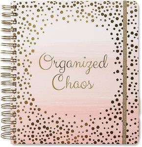Agenda LABON 2026-2027 Organized Chaos, Planner/Calendario Grande per 18 Mesi, Planner Votum per Lavoro o Casa con Pianificazione Mensile - Product Image 1