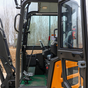 3000KG Mini Excavadora Auger Accesorio United Rentals Kit de pulgar hidráulico Tractor <span class=keywords><strong>Retroexcavadora</strong></span> 4 en 1 Cubo Dozer Blade Motor Fan - Product Image 4