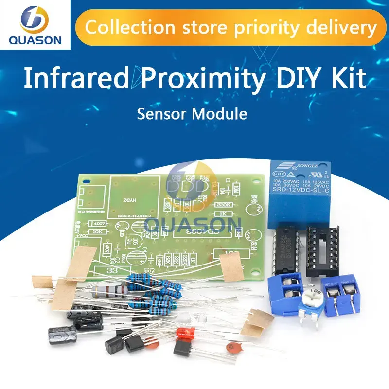 Proximity inframerah swakriya Kit kontrol sakelar keran otomatis modul Sensor Kit inframerah proximity Switch