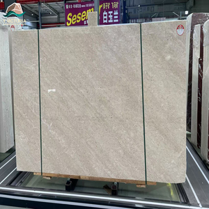 Mármol Italiano Dyna Beige Natural en Losa Grande Pulida, Diseño Moderno, Resistente al Agua, para Pisos de Villas y Hoteles, Diseño de Interiores - Product Image 2