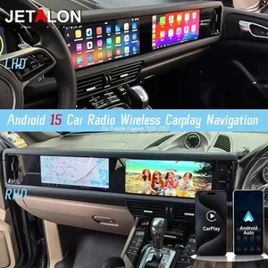 Radio para Auto <span class=keywords><strong>Android</strong></span> 15 para Porsche Cayenne 2010-2017 LHD RHD, Carplay Inalámbrico, Navegación, Reproductor Multimedia de Audio y Video, Unidad Principal - Product Image 2