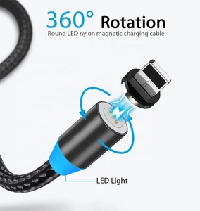 <span class=keywords><strong>Micro</strong></span> <span class=keywords><strong>USB</strong></span> <span class=keywords><strong>2</strong></span>,<span class=keywords><strong>0</strong></span> de carga magnética Supercalla de Nylon trenzado Cable de tipo c 2m - Product Image 4