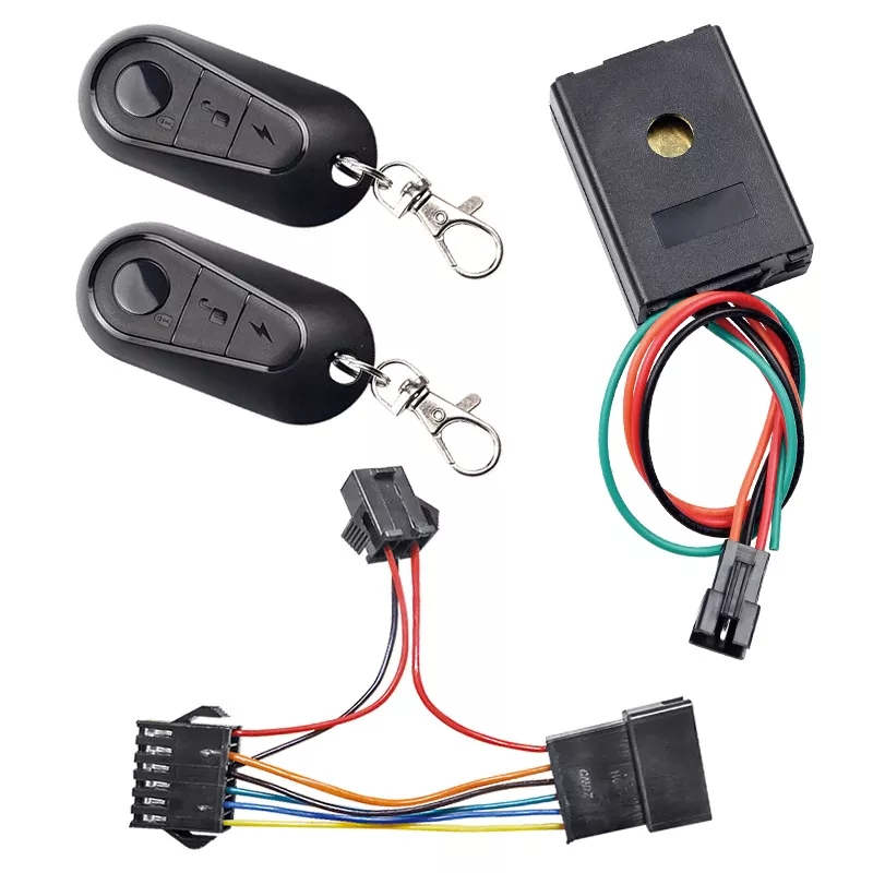 RTS Cross-border Electric Bicycle Anti-theft Device Remote Control  Anti-theft Lock of Battery Car Supports One-button Start Lock