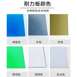 แผ่นพีซีใส Guangli หนา 2 มม. ขนาด 1.22x2.44 ม. กันแดด กันฝน ทนไฟ ปรับแต่งได้ - Product Image 2