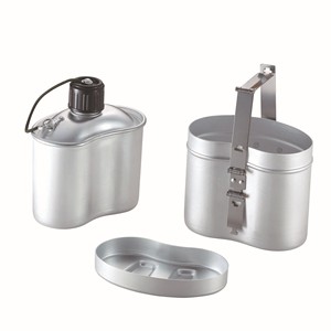 Kit de camping en aluminium, style bouteille d'eau et ensemble de cuisine portable résistant au feu pour l'extérieur - Product Image 1