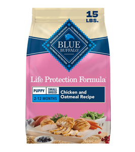 อาหารลูกสุนัขพันธุ์เล็กสูตรป้องกันชีวิต บลู บัฟฟาโล รสไก่ - Product Image 1