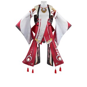 Ropa Interior para <span class=keywords><strong>Cosplay</strong></span> de Klee, Hu Tao, Keqing, Linda Ropa Interior de Anime para Mujer, Poliéster HT9-26 - Product Image 5