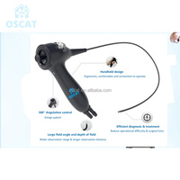 Équipement médical vétérinaire OSCAT, otoscope flexible, endoscope portable pour biopsie et prélèvement d'échantillons d'oreilles, de nez et de poumons chez les petits animaux