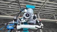 Station de soudage robotisée à cantilever sans programmation, pilotée par vision laser, avec rail de déplacement de 14 m pour la fabrication de grandes structures en acier