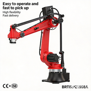 Manipulateur robotique industriel BORUNTE à 4 axes et 8 kg, à performance stable, avec moteur et boîte de vitesses pour l'automatisation de la préhension et du placement de précision - Product Image 1