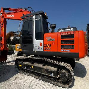 Excavadora Usada Hitachi ZX200 de 20 Toneladas, CE EPA, de Buena Calidad, con Pocas Horas de Trabajo, Motor, Caja de Cambios, Bomba y Rodamientos Originales de Japón, en Venta - Product Image 1