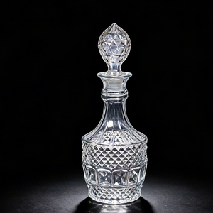 Decanter per Vino in Cristallo Extra Bianco di Alta Qualità Personalizzato per Bar o Feste - Product Image 1