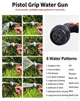 Arroseurs de jardin, pistolets à eau pour lavage de voitures, divers accessoires de raccordement pour jardin